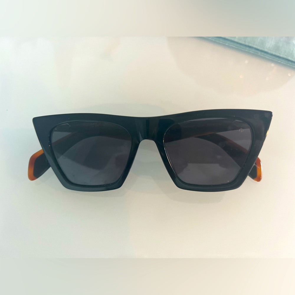 Rag & Bone Black Cat Eye Sunglasses